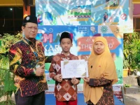 Siswa SD Muhammadiyah Karangkajen Yogyakarta Juara 1 O2SN Karate Nasional 2023
