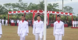 Tiga Siswa SMK Muhammadiyah 1 Turi Jadi Paskibra Kapanewon Turi