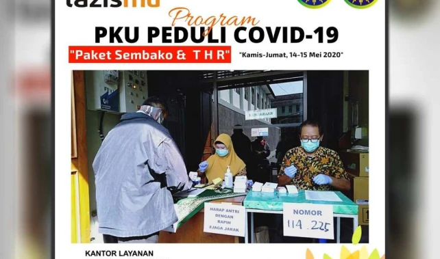 Aksi Peduli Lazismu RS PKU Muhammadiyah Yogyakarta dan Gamping