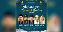 Qori’ Nasional dan Internasional Semarakkan Haflah Qori’ Nuzulul Qur’an di Masjid Islamic Center UAD
