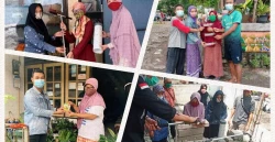 Tim PPM UAD Olah Sampah Sungai Code di Brontokusuman Yogyakarta