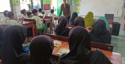 Untuk Penguatan Kader, Pesantren MBS Bumiayu Latih Tahsin Al-Quran di Sekolah Binaan