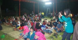 Suguhkan Hiburan Rakyat, UMY Putar Film Gunakan Bioskop Keliling Di Gunungkidul dan Kulon Progo