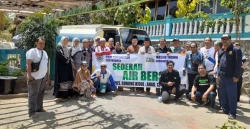 PRM Suronatan Bantu Air Bersih ke Tepus