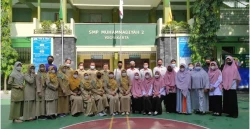 SMP Muhammadiyah Praci Kerja Sama Peningkatan SDM dengan SMP Muha Yogya