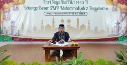 Syawalan SMP Muhammadiyah 2 Yogyakarta Digelar dengan Nuansa Ramah Anak