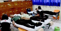 Peduli Kemanusiaan SMA Muhi Yogyakarta Gelar Donor Darah