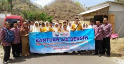 SMP Muha Yogyakarta Bantu Air Bersih ke Gunungkidul