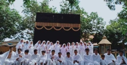 Simulasi Manasik Haji di SMP Muhammadiyah 2 Yogyakarta