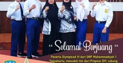 SMP Muhi Yogyakarta Ikuti Olympicad VI di Semarang