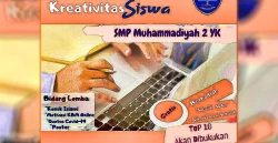 SMP Muhammadiyah 2 Yogyakarta Gelar Lomba Kreativitas Siswa