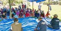 Muhammadiyah Dampingi Warga Kenali Gempa Bumi sebagai Bagian Program Pemulihan