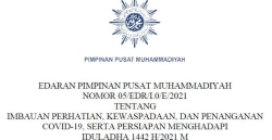 Edaran Terbaru PP Muhammadiyah: Covid-19 Nyata, Bukan Konspirasi