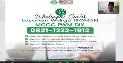 Call Center MCCC DIY dan Bantuan Sosial LazisMu DIY untuk Membantu Warga ISOMAN