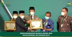 Terbaik dalam Program Penanggulangan Covid-19, Lazismu Peroleh BAZNAS Award 2022