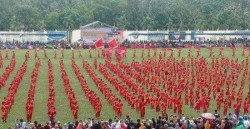 Songsong Muktamar 48, Warga Kulonprogo Berkumpul di Stadion Cangkring