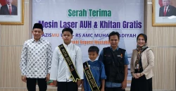 Pertama di DIY, LazisMu UMY dan RS AMC Muhammadiyah Fasilitasi Khitan Laser Gratis   