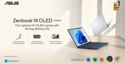 ASUS Zenbook 14 OLED, Laptop Ultraportable Premium Pakai Teknologi AI-Powered OLED