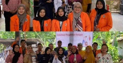 Mahasiswa KKN UAD Bersama Dinas Lingkungan Hidup Melaksanakan Sosialisasi Pengelolaan Sampah Di Dusun Banjarwaru
