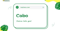 Penjelasan tentang Arti Kata Gaul "Cabo"