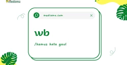 Penjelasan tentang Arti Kata Gaul "Wb"
