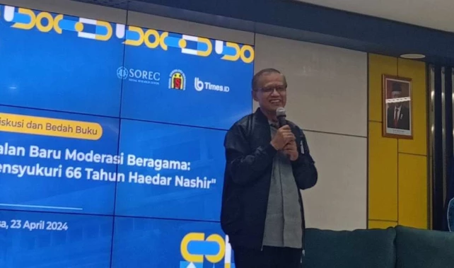 Haedar Nashir: Indonesia Harus Dibangun dengan Pemikiran Moderasi dan Multi Perspektif