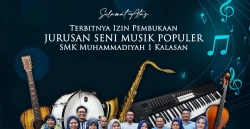 Pertama Kali! SMK Muhammadiyah 1 Kalasan Buka Jurusan Seni Musik Populer