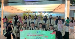 Mendunia! Siswa SMA Muhammadiyah 2 Yogya Ikuti Short Course di Jepang